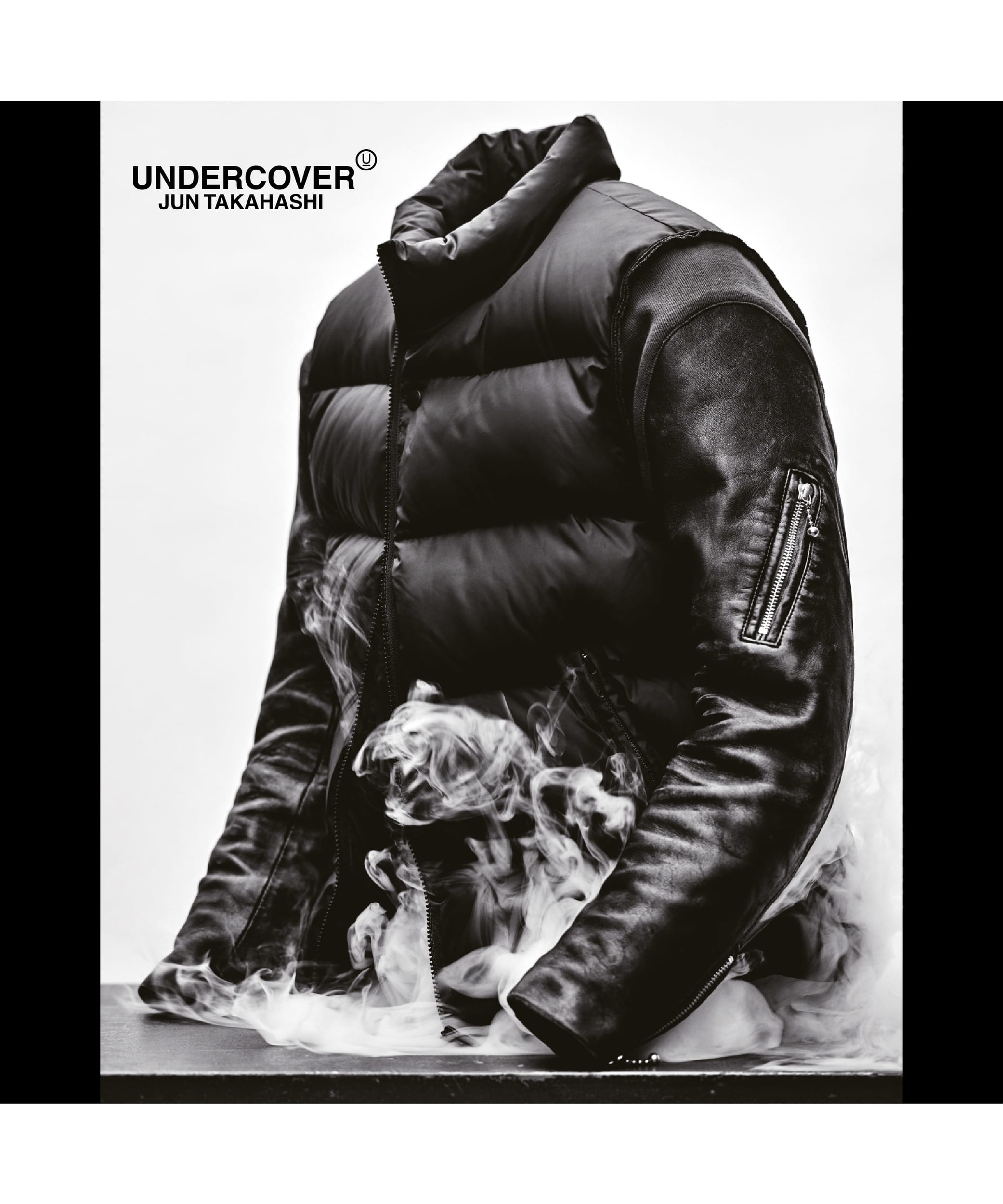 30th Anniversary Leather sleeve down jacket｜UNDERCOVER ONLINE ...