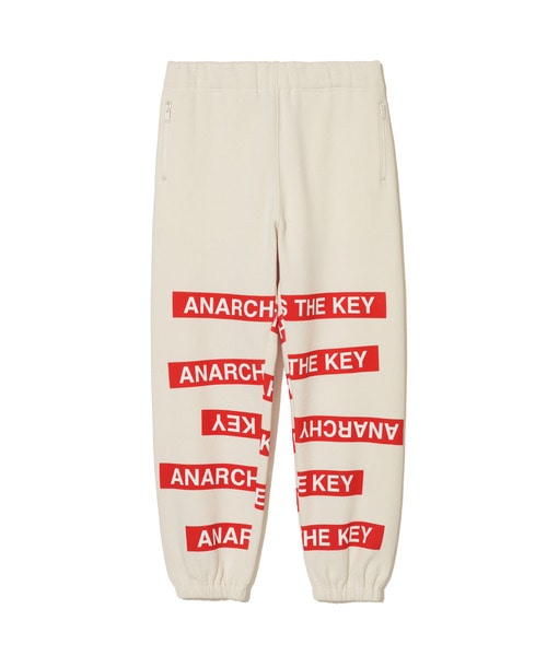 裏起毛ｽｳｪｯﾄﾊﾟﾝﾂ ANARCHY IS THE KEY