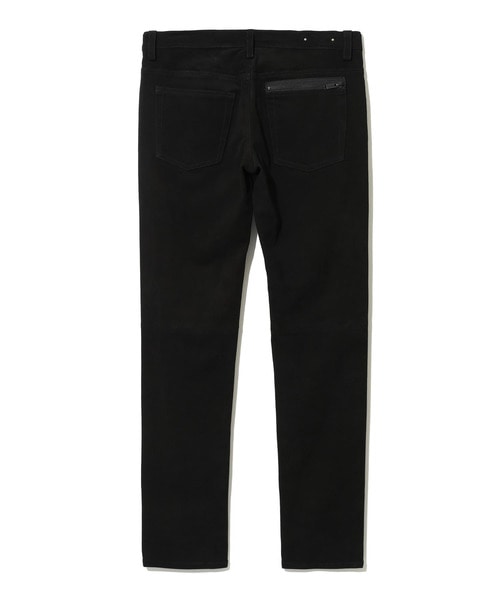 SUEDE SLIM PANTS