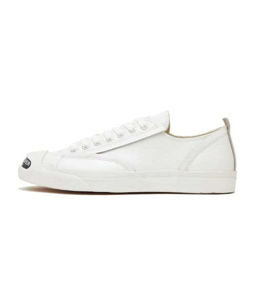 TOE LOGO LEATHER SNEAKERS_MENS