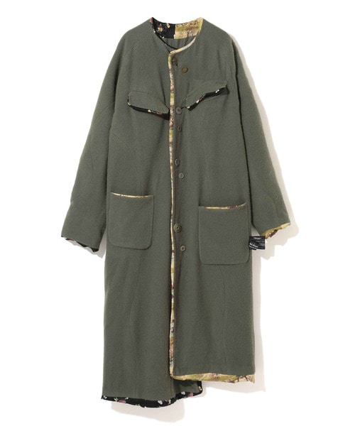 UNDERCOVER '06 but beautiful Vショールロングコート UNDERCOVER '06 but beautiful ファー風ロングコート2