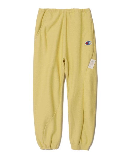 11.5ozCP裏毛ﾋﾞｰｽﾞ刺繍ｱｼﾝﾒﾄﾘｰ切替PT