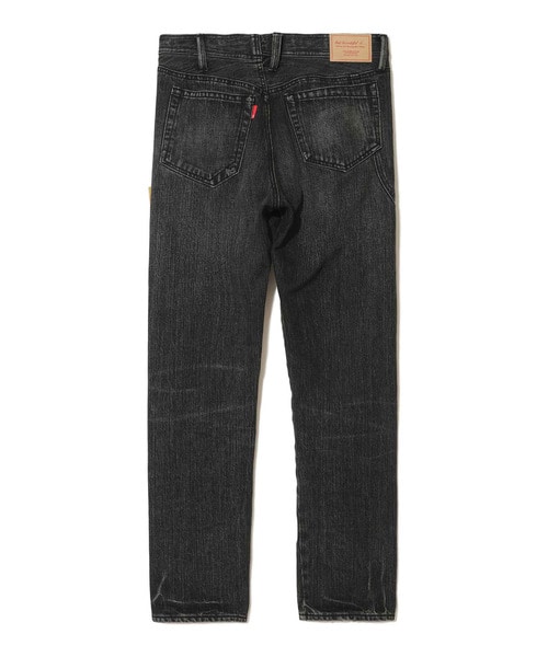 ﾋﾞｰｽﾞﾌﾘﾝｼﾞ加工ﾃﾞﾆﾑ Indigo/Black