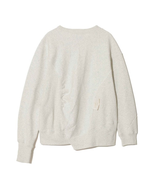 11.5ozCP裏毛ﾋﾞｰｽﾞ刺繍ｱｼﾝﾒﾄﾘｰ切替PO