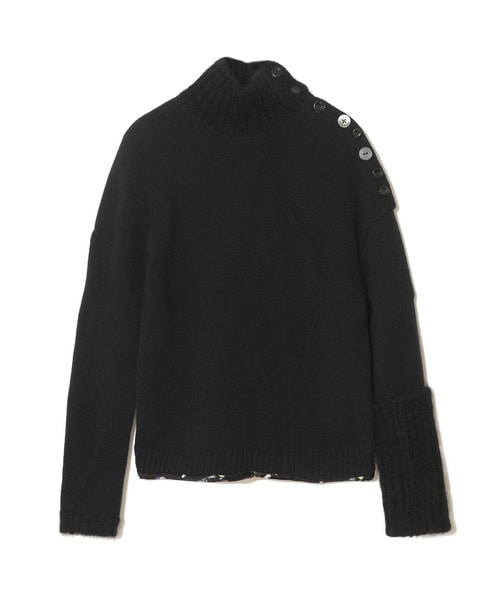 配色ﾊｲﾈｯｸﾆｯﾄ