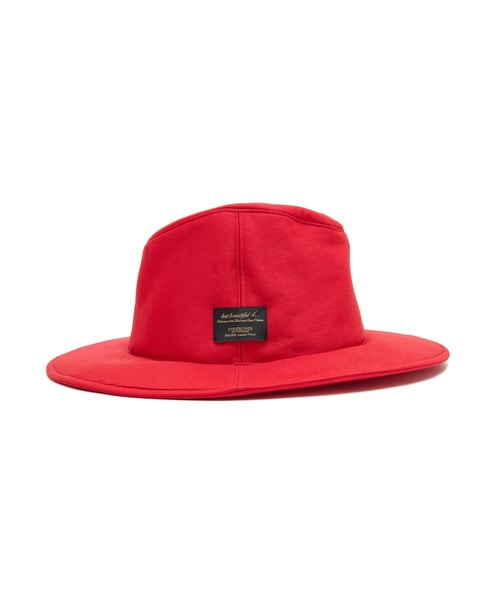 Si/Wﾀｯｻｰ裏総柄中綿ﾊｯﾄ