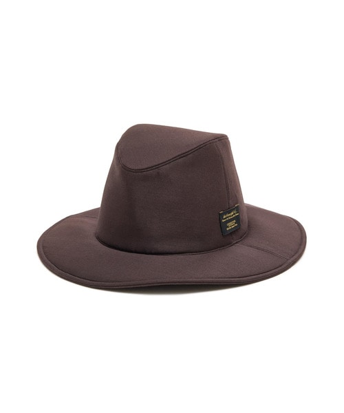 Si/Wﾀｯｻｰ裏総柄中綿ﾊｯﾄ