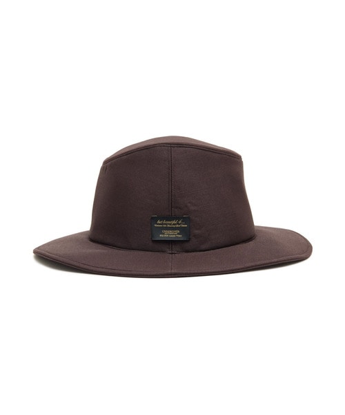 Si/Wﾀｯｻｰ裏総柄中綿ﾊｯﾄ