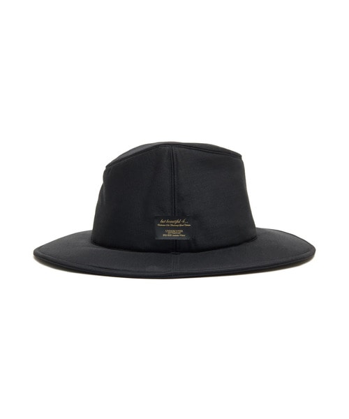 Si/Wﾀｯｻｰ裏総柄中綿ﾊｯﾄ