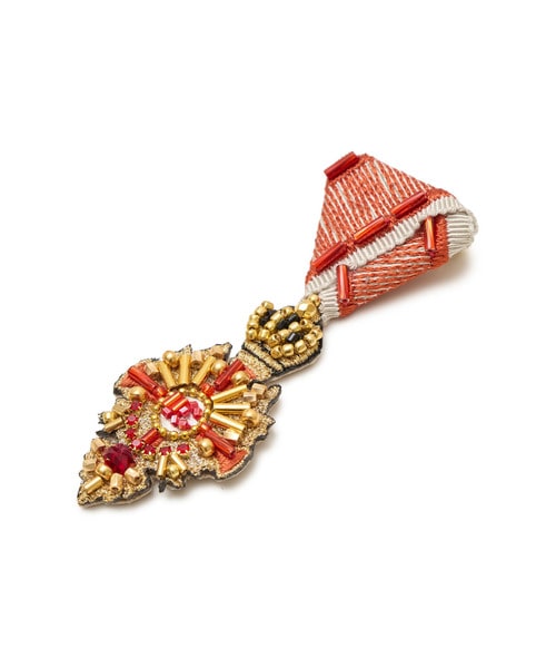 新品未使用アンダーカバースカルバラピンブローチ UNDERCOVER アンダーカバー スカルローズ ピンブローチ - メルカリ