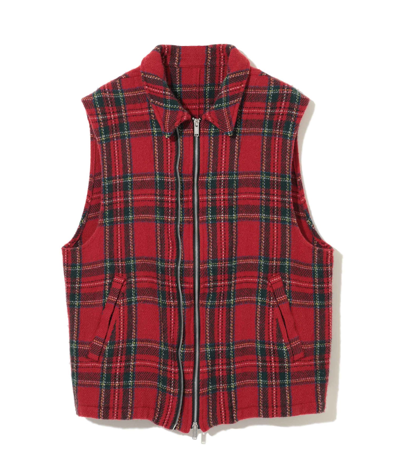 縮絨ｳｰﾙﾁｪｯｸWZIPﾍﾞｽﾄ