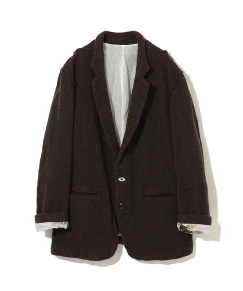 縮絨ｳｰﾙﾀﾁｷﾁｶｻﾈﾊｷﾞJKT