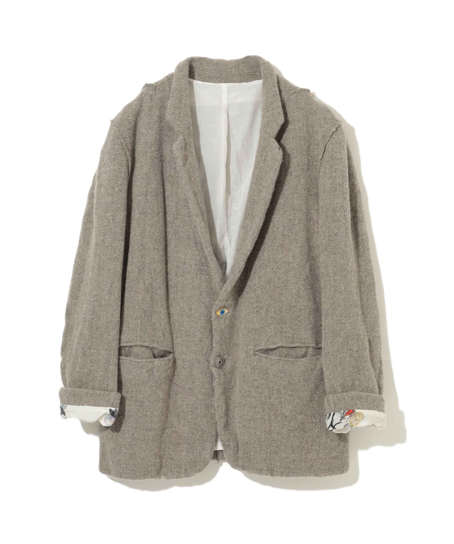 縮絨ｳｰﾙﾀﾁｷﾁｶｻﾈﾊｷﾞJKT