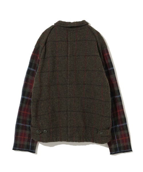 ﾊﾘｽﾂｨｰﾄﾞ袖ﾆｯﾄﾌﾞﾙｿﾞﾝ