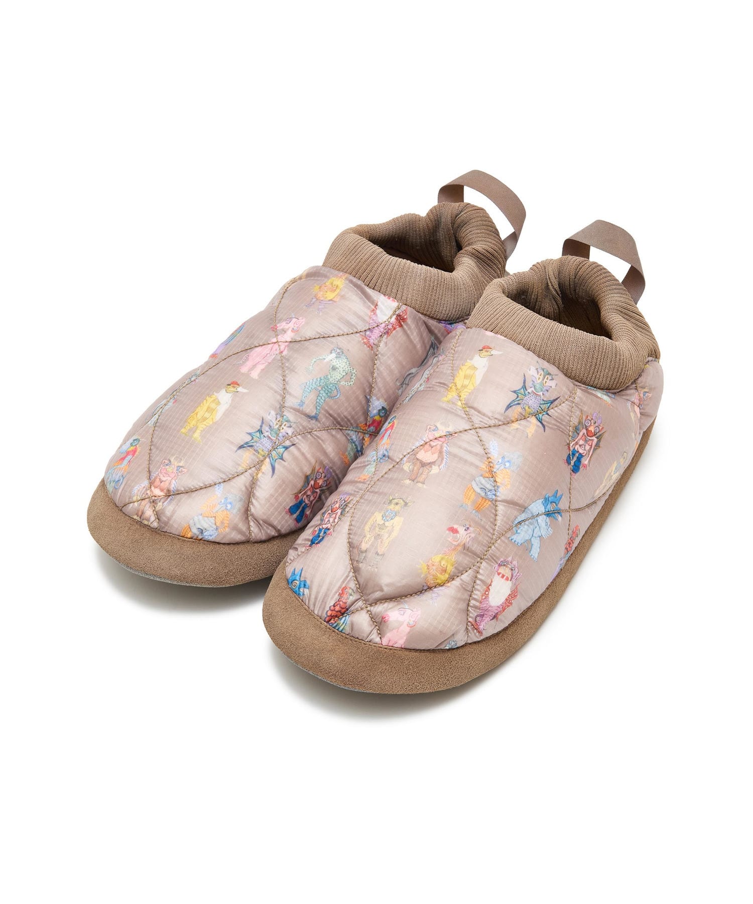 総柄ﾀﾞｳﾝﾙｰﾑｼｭｰｽﾞ MONSTER