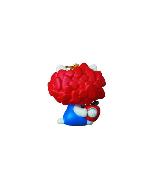 KEYRING RIBBON FACE KITTY