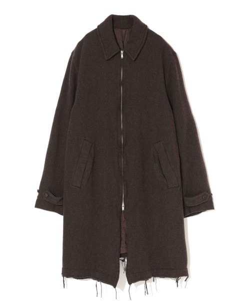 縮絨ｳｰﾙｽﾃﾝｶﾗｰｺｰﾄ