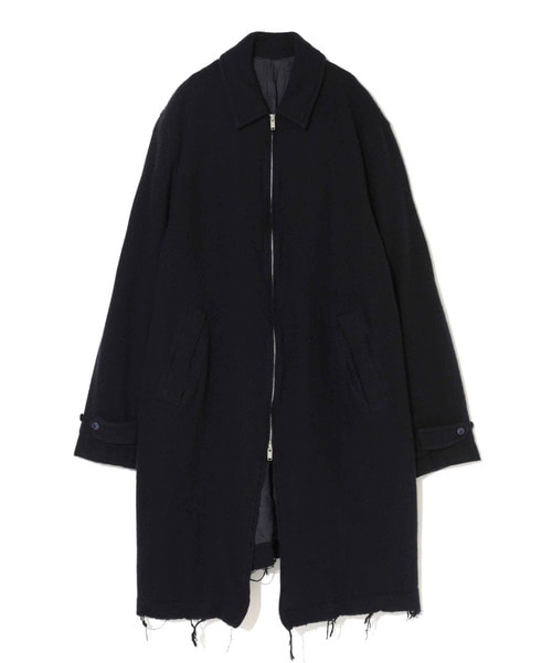 縮絨ｳｰﾙｽﾃﾝｶﾗｰｺｰﾄ