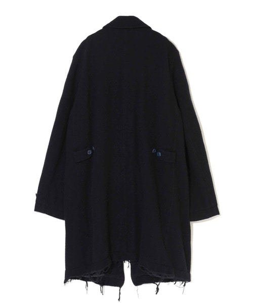 縮絨ｳｰﾙｽﾃﾝｶﾗｰｺｰﾄ