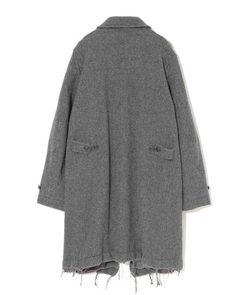 縮絨ｳｰﾙｽﾃﾝｶﾗｰｺｰﾄ