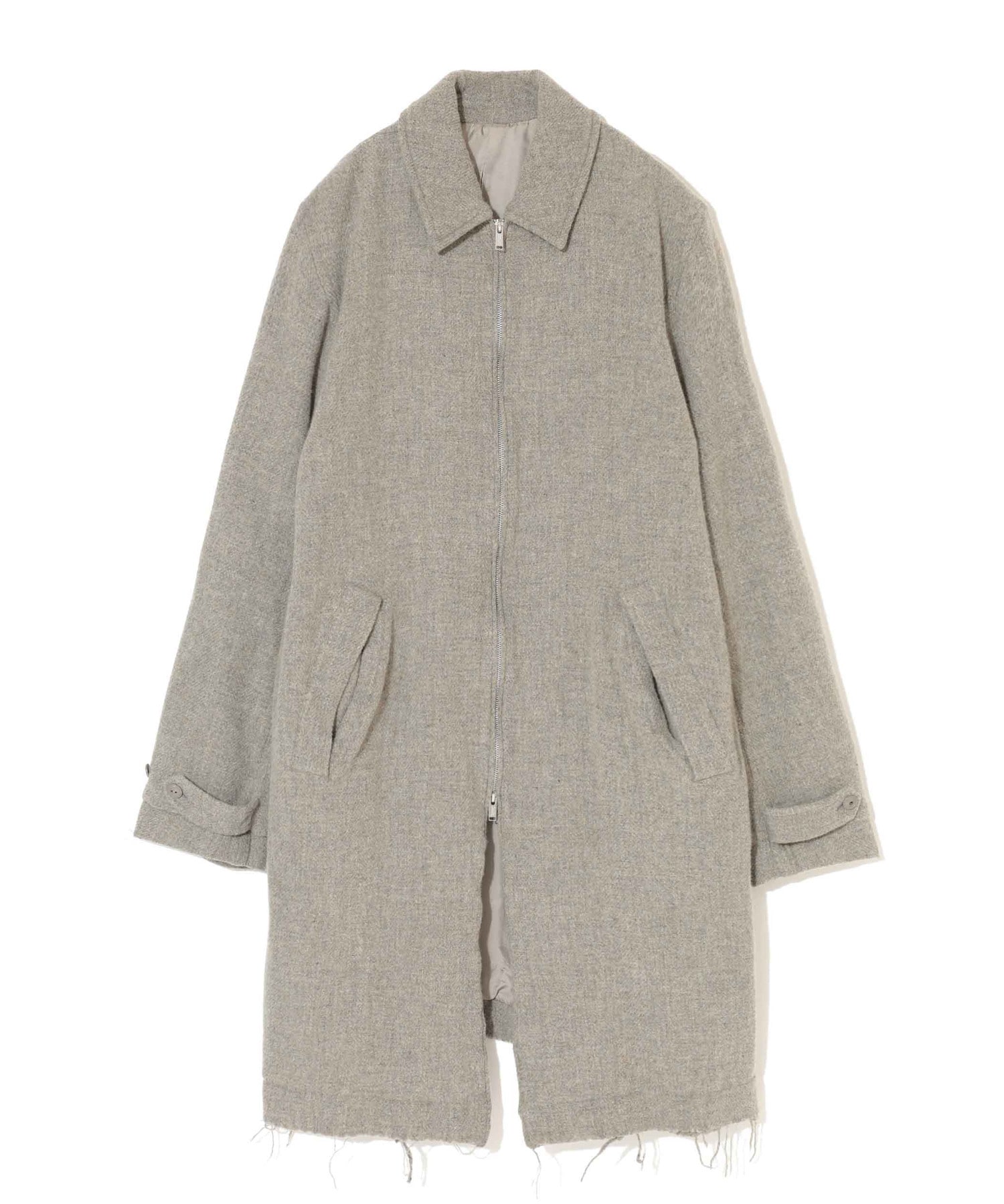 縮絨ｳｰﾙｽﾃﾝｶﾗｰｺｰﾄ