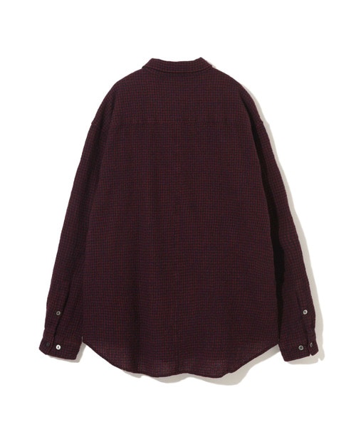 縮絨ｳｰﾙｷﾞﾝｶﾞﾑCKﾊﾞｯｼﾞ刺繍ｼｬﾂ