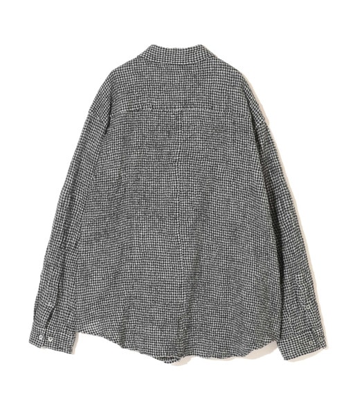 縮絨ｳｰﾙｷﾞﾝｶﾞﾑCKﾊﾞｯｼﾞ刺繍ｼｬﾂ