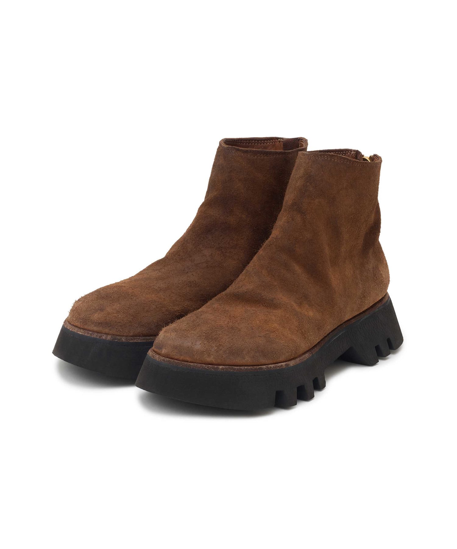 HORSE SUEDE Vi-Lite BACK ZIP BOOTS