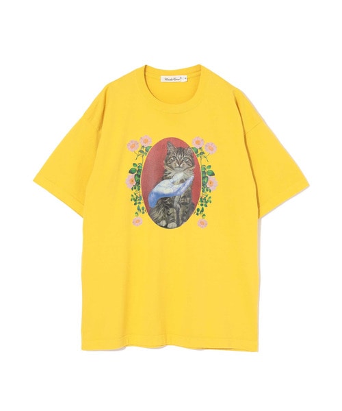 TEE Flowerframe Cat