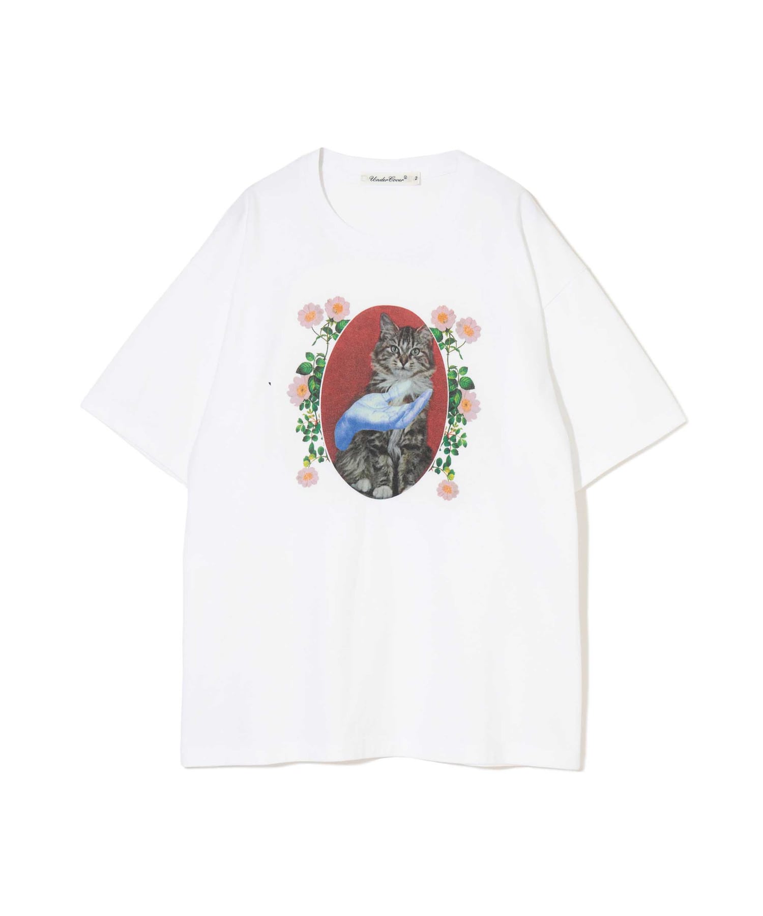 TEE Flowerframe Cat