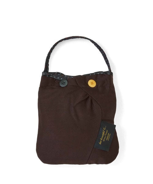 Si/Wﾀｯｻｰ//ﾄﾗﾝﾌﾟ柄BBﾄｰﾄ S BROWN
