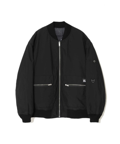C/NyCORDURA/Coﾀｲﾌﾟﾗｲﾀｰ総柄ﾘﾊﾞｰｼﾌﾞﾙMA-1