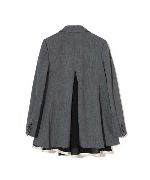 Pe/WｷﾞｬﾊﾞｽﾗｯｼｭﾚｲﾔｰﾀﾞﾌﾞﾙﾋﾟｰｸﾄﾞJKT