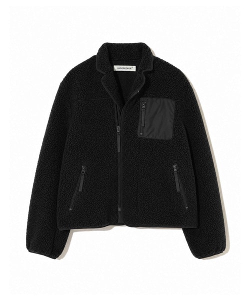 PolartecHeavyBoaFleeceｼｮｰﾄZipJKT