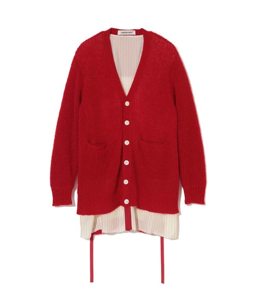 後STﾗｲﾆﾝｸﾞ片畦ﾛﾝｸﾞﾆｯﾄｶｰﾃﾞｨｶﾞﾝ
