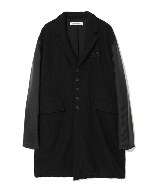 ｳｰﾙｶﾞｰｾﾞ縮絨ﾛﾝｸﾞﾜｰｸJKT