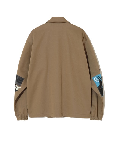 T/CﾂｲﾙｽﾄﾚｯﾁｴﾙﾎﾞｰｺﾗｰｼﾞｭﾊﾟｯﾁｺｰﾁJKT