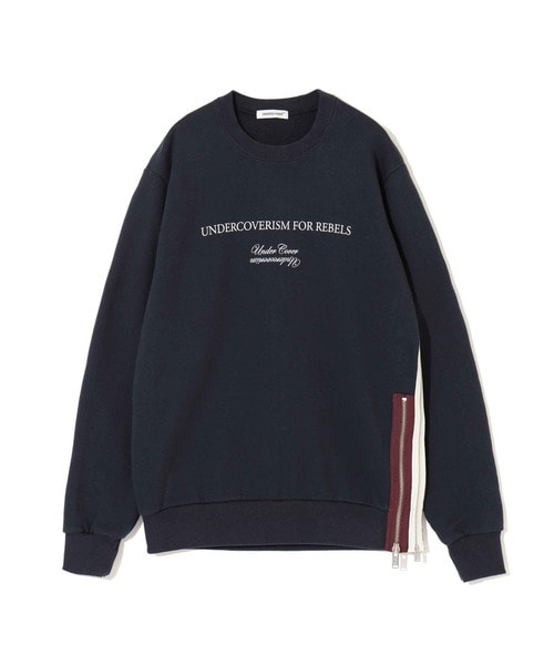 度詰ｳﾗｹ裏起毛3連Zipｽｳｪｯﾄ UC FOR REBELS