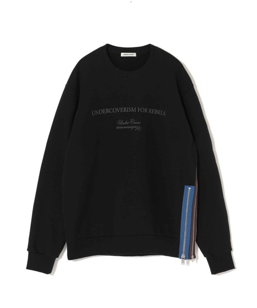度詰ｳﾗｹ裏起毛3連Zipｽｳｪｯﾄ UC FOR REBELS