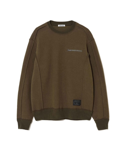 Co/Ry裏毛裏起毛ｶｻﾈﾊｷﾞZipPKSWEAT