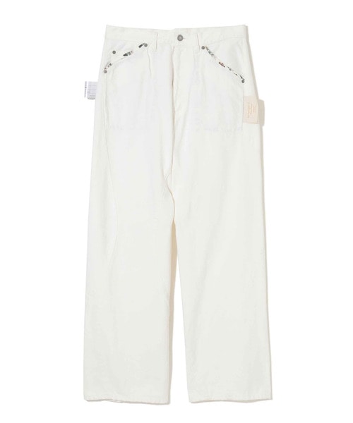 加工ﾃﾞﾆﾑﾊﾟﾝﾂ WHITE