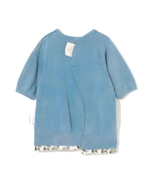 加工ｳﾗｹ半袖ｽｳｪｯﾄ