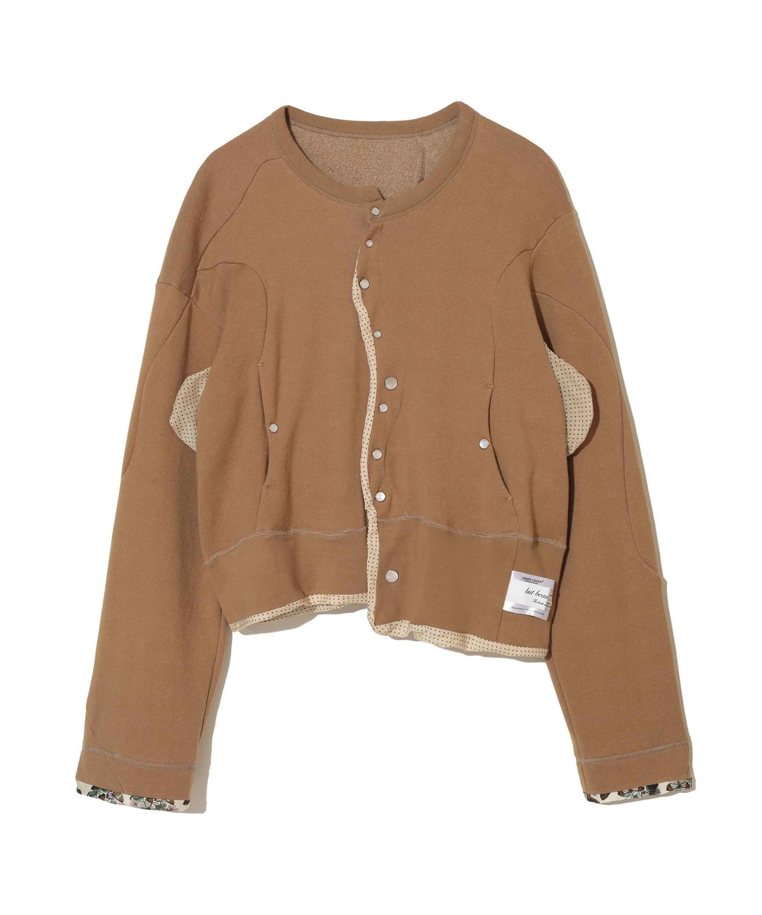 T/Cﾊﾟｲﾙ起毛ｳﾗｹｸﾙｰｶｰﾃﾞｨｶﾞﾝ