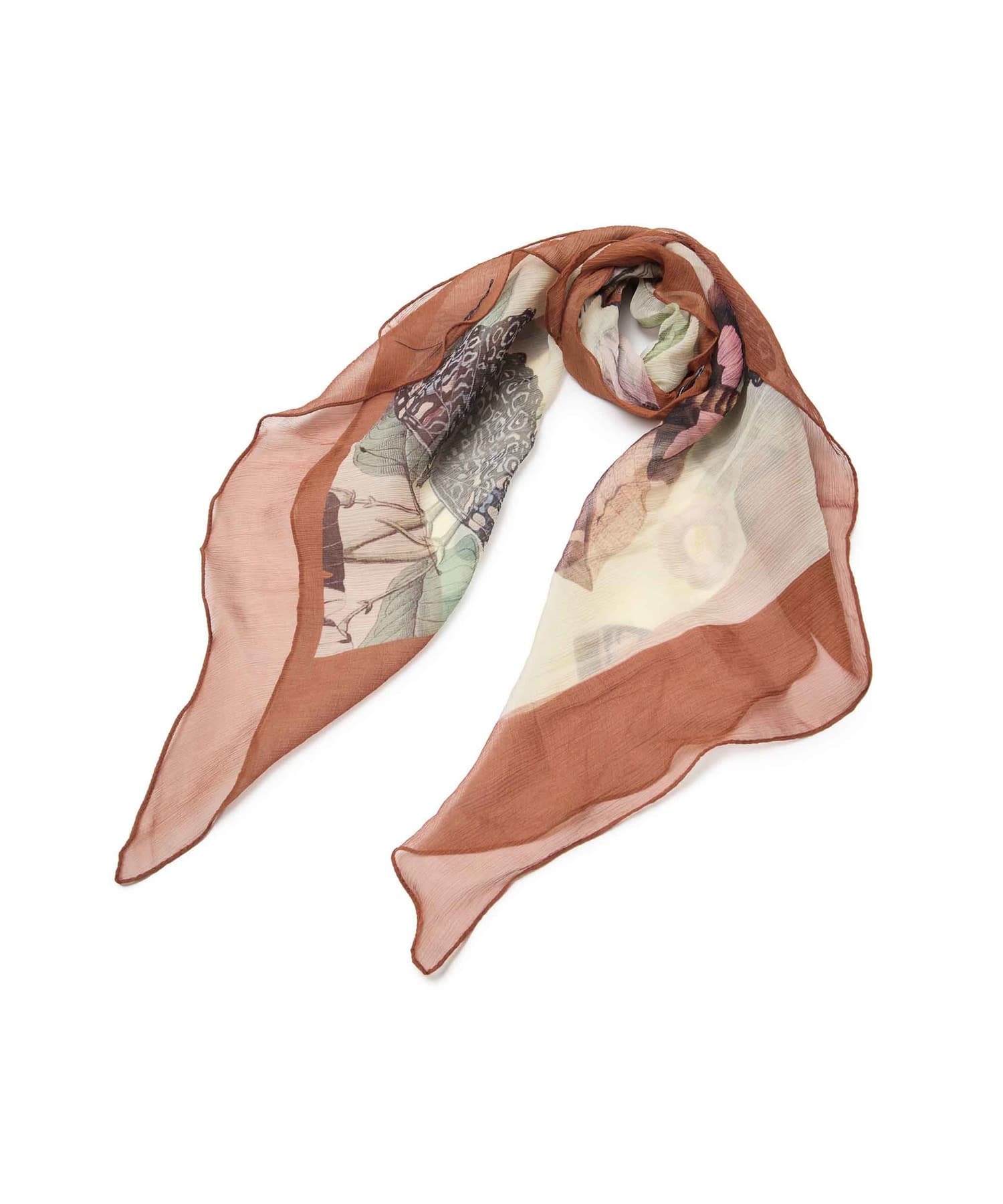 ﾎﾞﾀﾆｶﾙ総柄Siｽｶｰﾌ