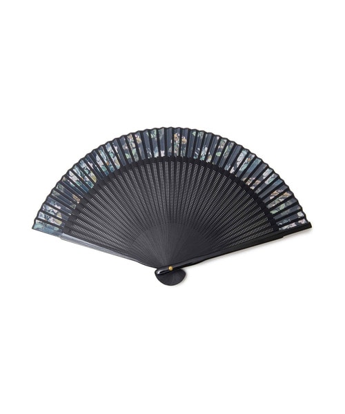 ﾎﾞﾀﾆｶﾙ総柄扇子