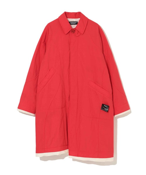 Coﾀｲﾌﾟﾗｲﾀｰ中綿ｽﾃﾝｶﾗｰｺｰﾄ