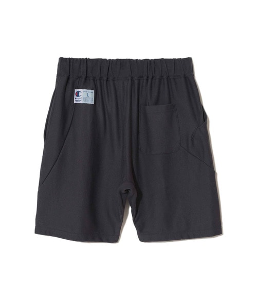 10ozChampion裏毛ﾋﾞｰｽﾞ刺繍切替SHORTS