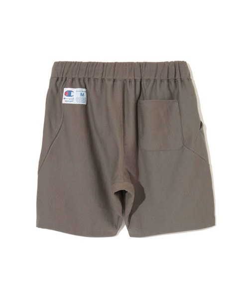 10ozChampion裏毛ﾋﾞｰｽﾞ刺繍切替SHORTS