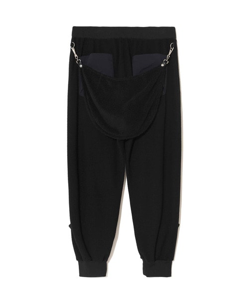 ﾊﾟｲﾙﾊﾞﾑﾌﾗｯﾌﾟ付PolartecﾌﾞﾛｯｸﾌﾘｰｽｽﾄﾗｯﾌﾟPT