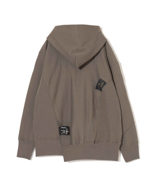 10ozChampion裏毛ﾋﾞｰｽﾞ刺繍切替HOODIE